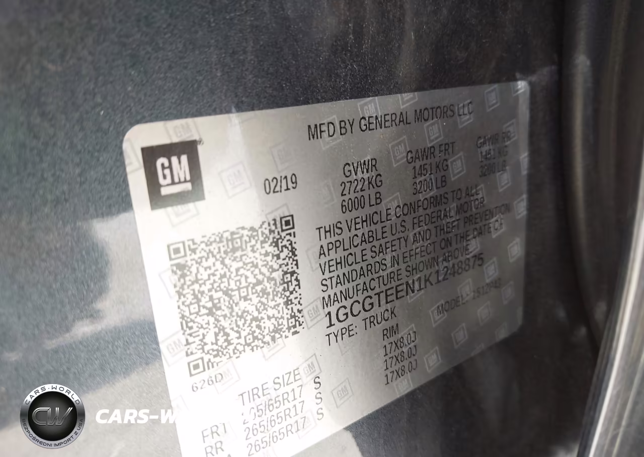 2019 Chevrolet Colorado Zr2 VIN:1GCGTEEN1K1248875 - 9