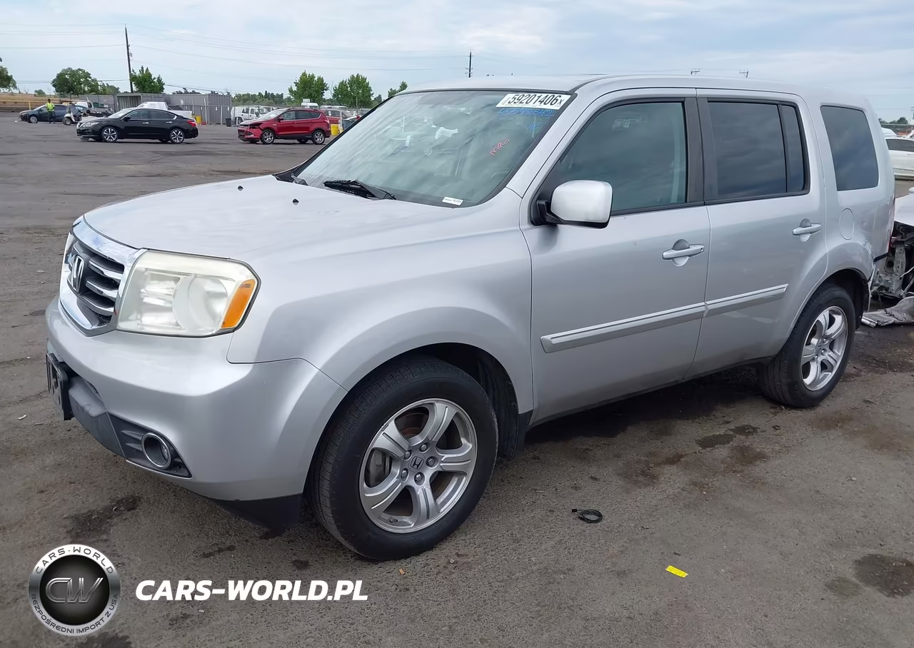 2014 Honda Pilot Ex-L VIN:5FNYF4H53EB029087 - 2