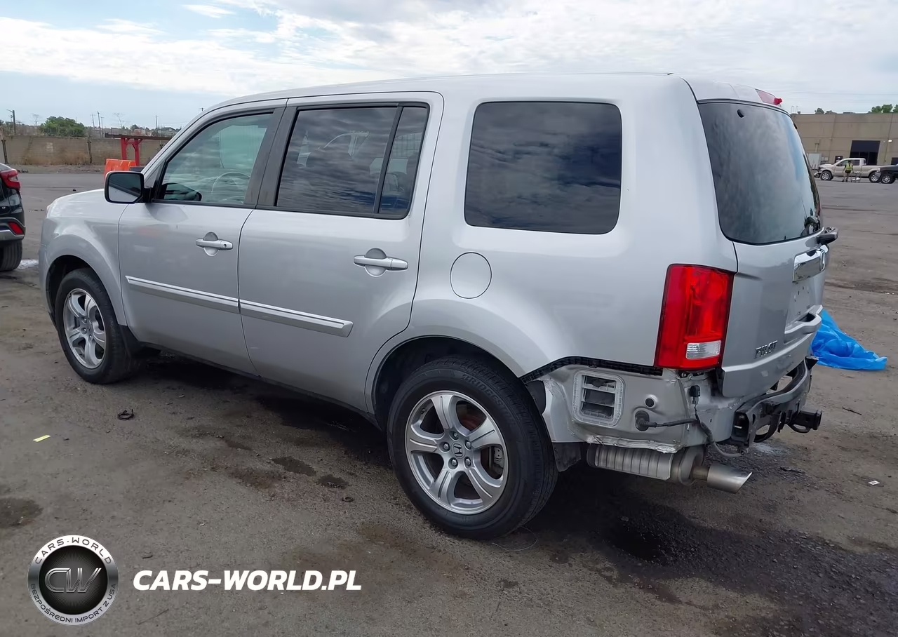 2014 Honda Pilot Ex-L VIN:5FNYF4H53EB029087 - 3