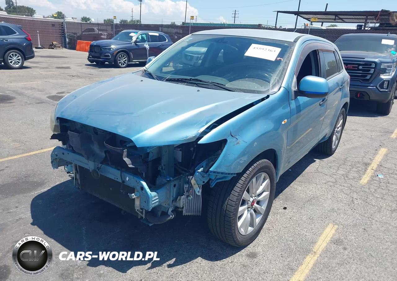 2011 Mitsubishi Outlander Sport Se VIN:JA4AP4AU5BZ014185 - 2