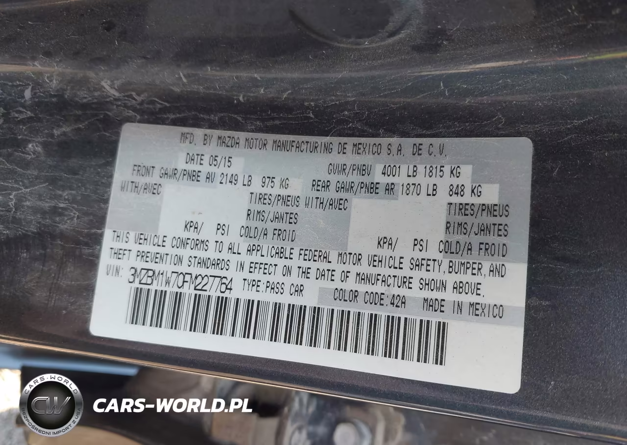 2015 Mazda Mazda3 I Grand Touring VIN:3MZBM1W70FM227764 - 9