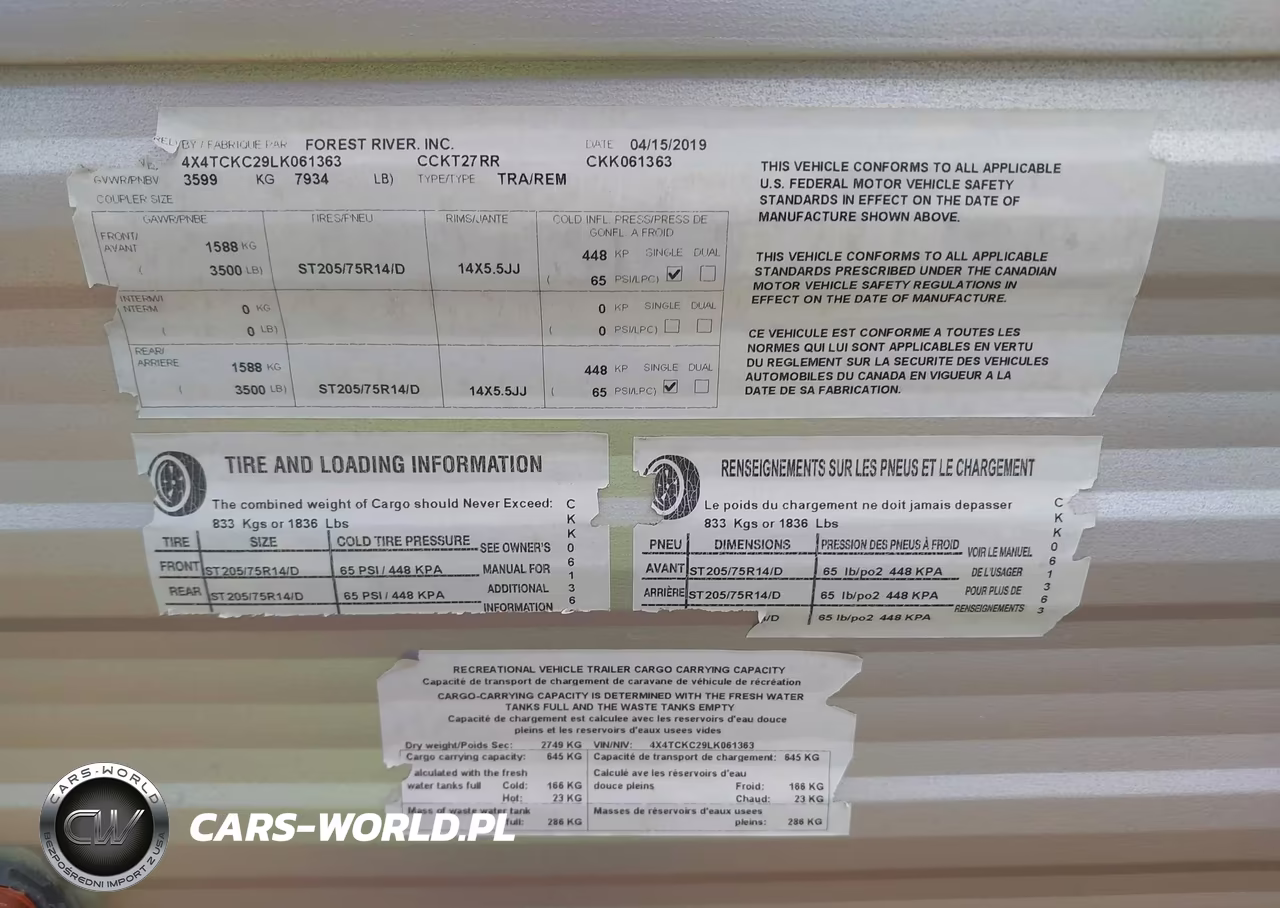 2020 Forest River Grey Wolf 27Rr VIN:4X4TCKC29LK061363 - 9