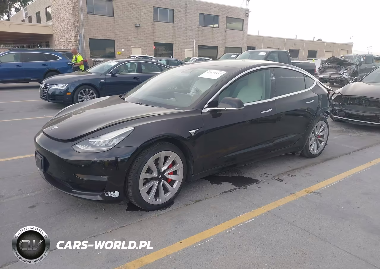 2019 Tesla Model 3 Long Range-Performance VIN:5YJ3E1EB1KF413693 - 2