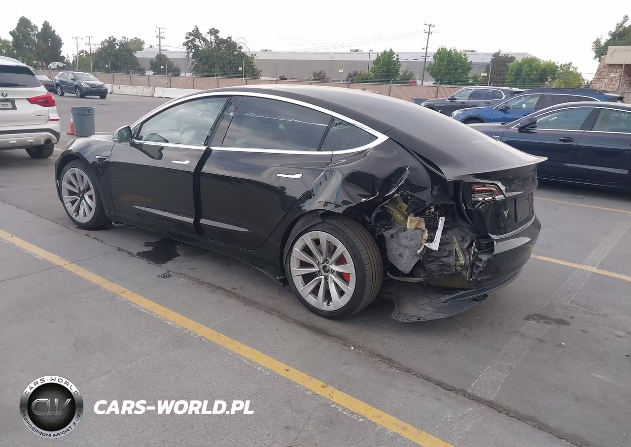 2019 Tesla Model 3 Long Range-Performance VIN:5YJ3E1EB1KF413693 - 3