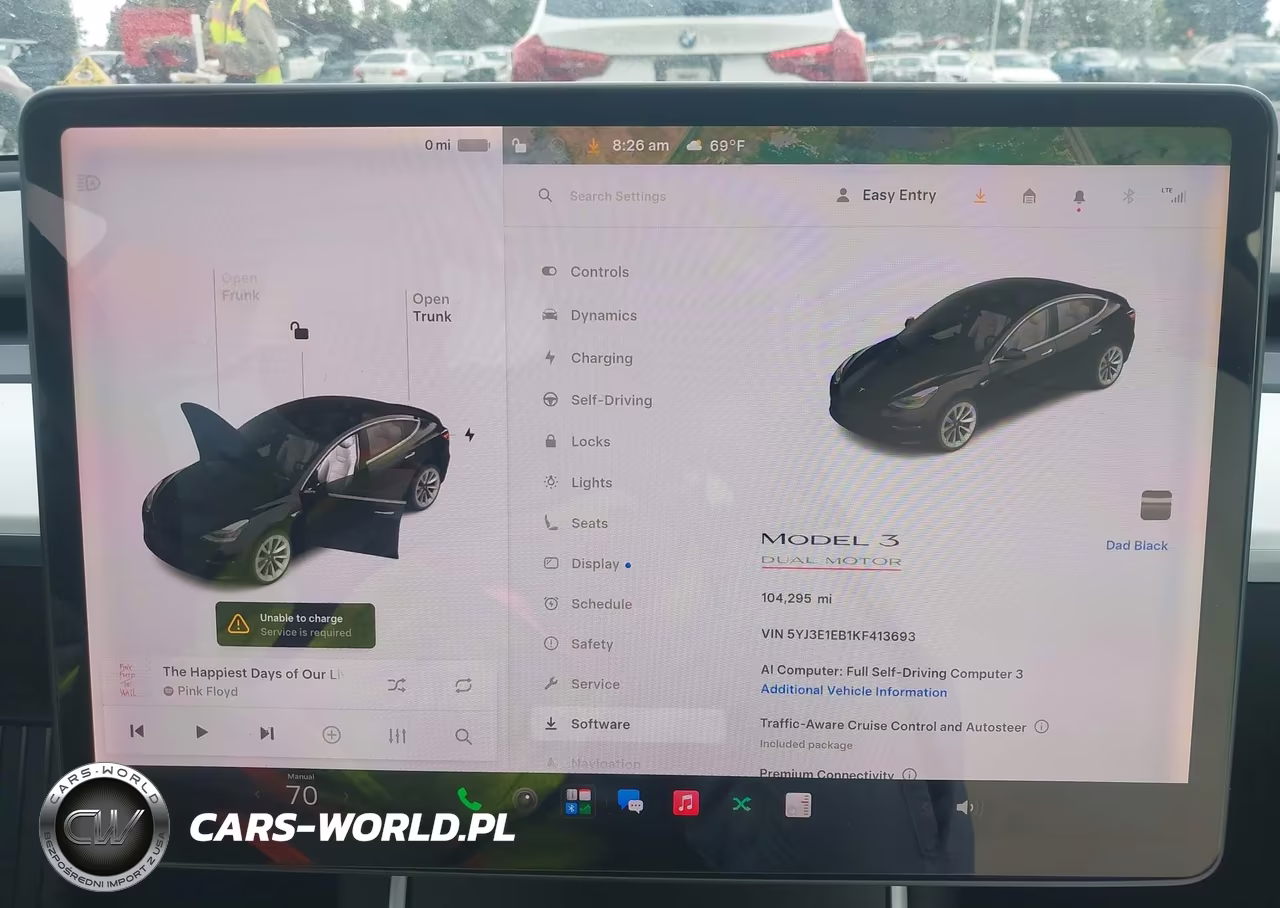 2019 Tesla Model 3 Long Range-Performance VIN:5YJ3E1EB1KF413693 - 7