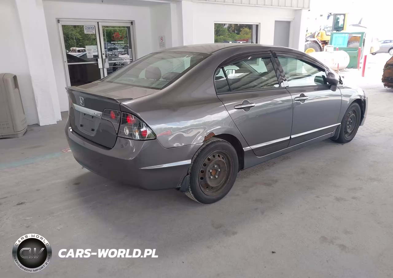 2009 Honda Civic Lx-S VIN:2HGFA16639H308492 - 4
