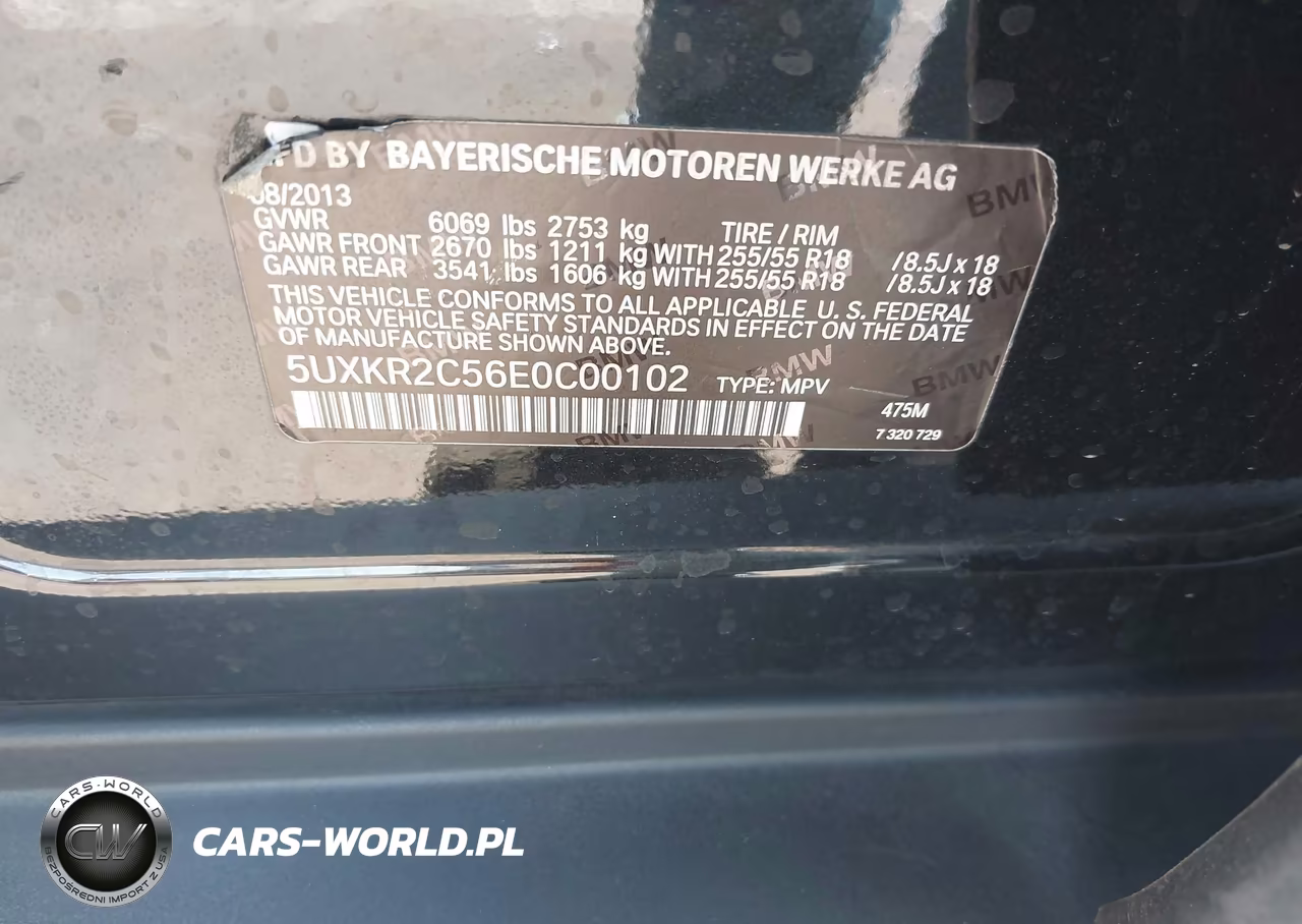 2014 BMW X5 Sdrive35I VIN:5UXKR2C56E0C00102 - 9