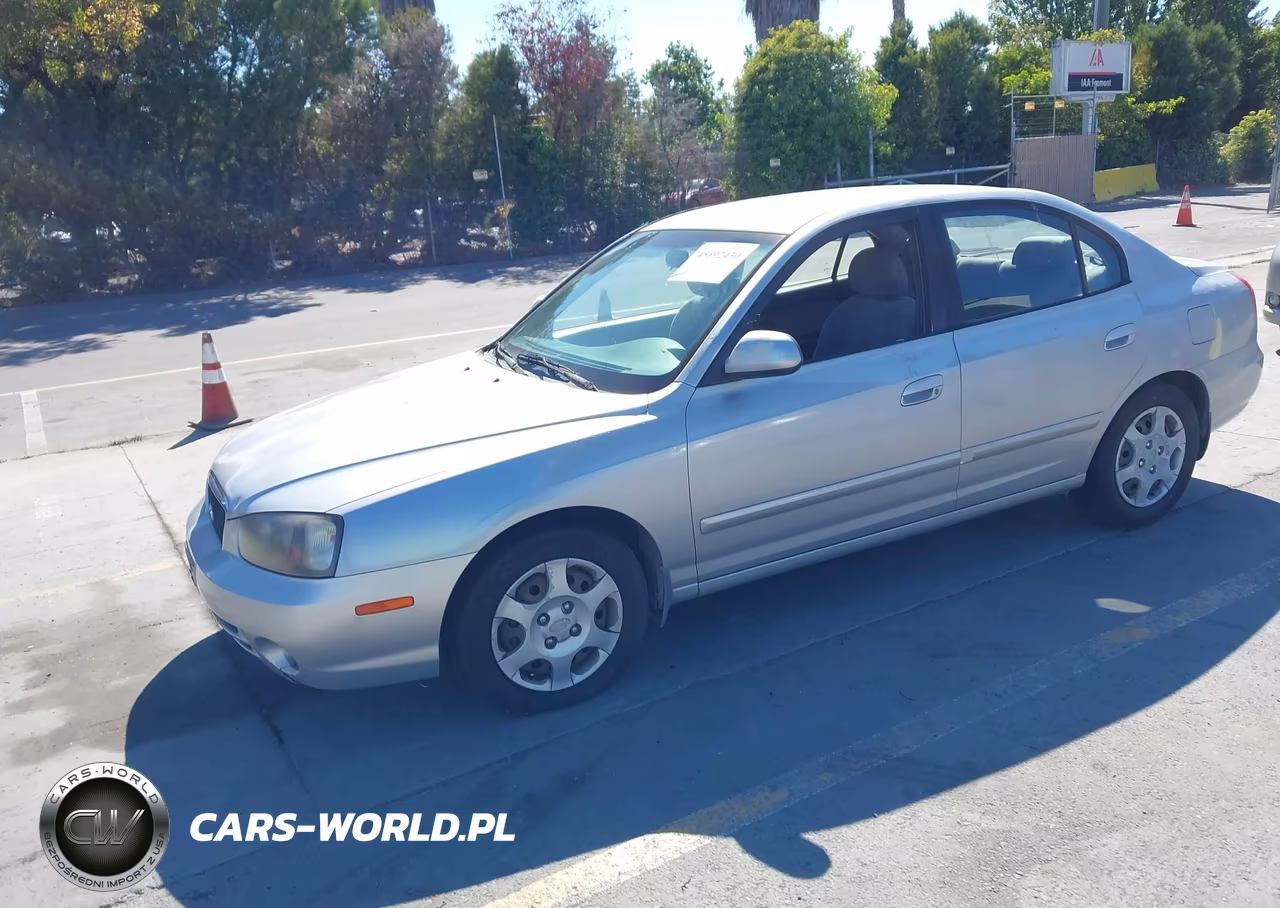 2002 Hyundai Elantra Gls VIN:KMHDN45D52U251061 - 2