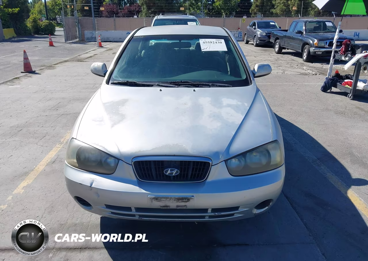 2002 Hyundai Elantra Gls VIN:KMHDN45D52U251061 - 6