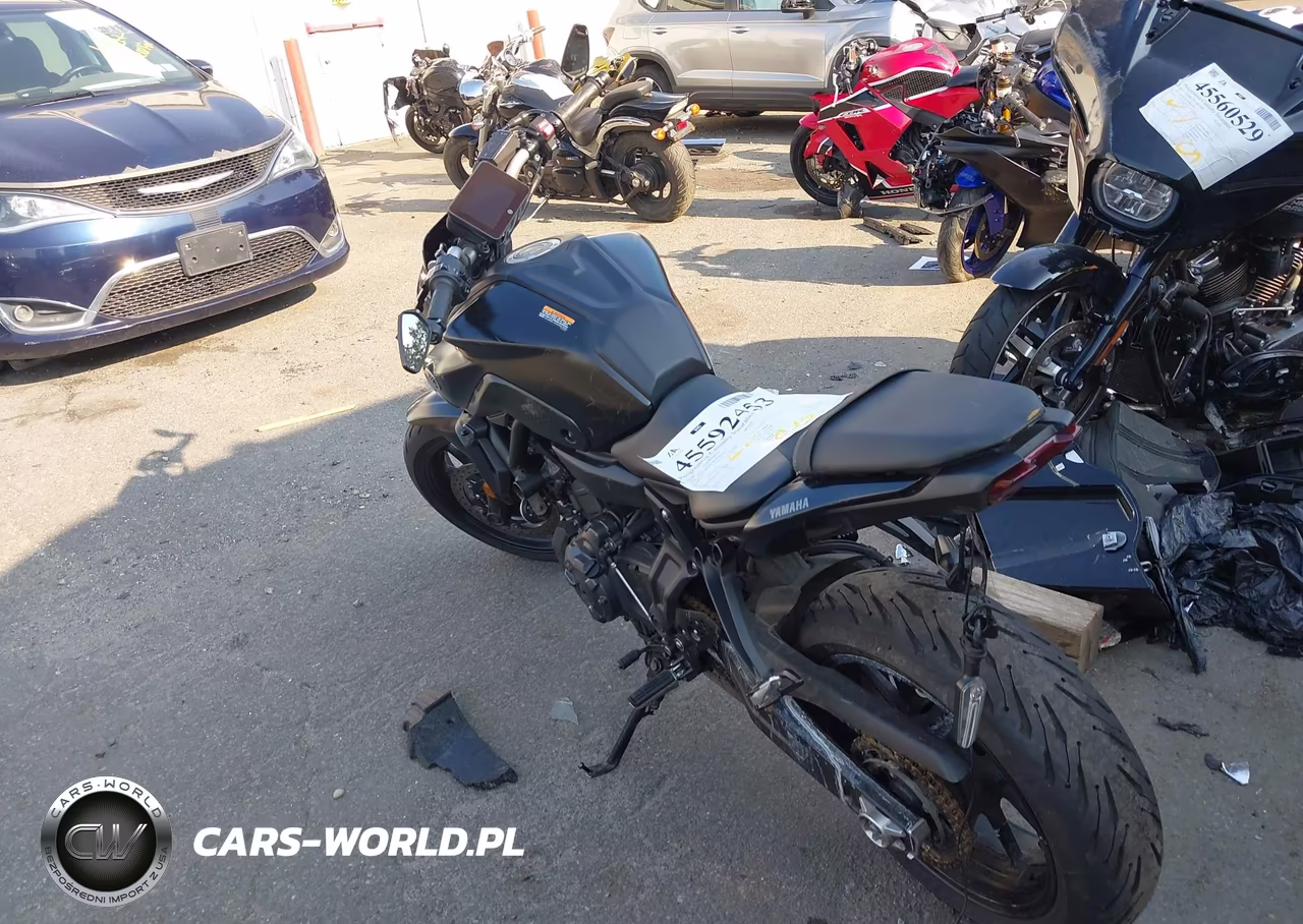 2024 Yamaha Mt07 VIN:JYARM32E6RA008354 - 3