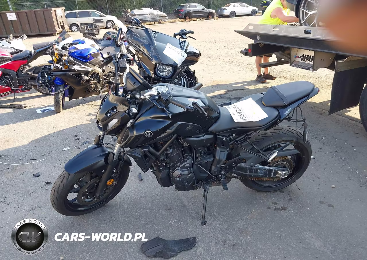 2024 Yamaha Mt07 VIN:JYARM32E6RA008354 - 9