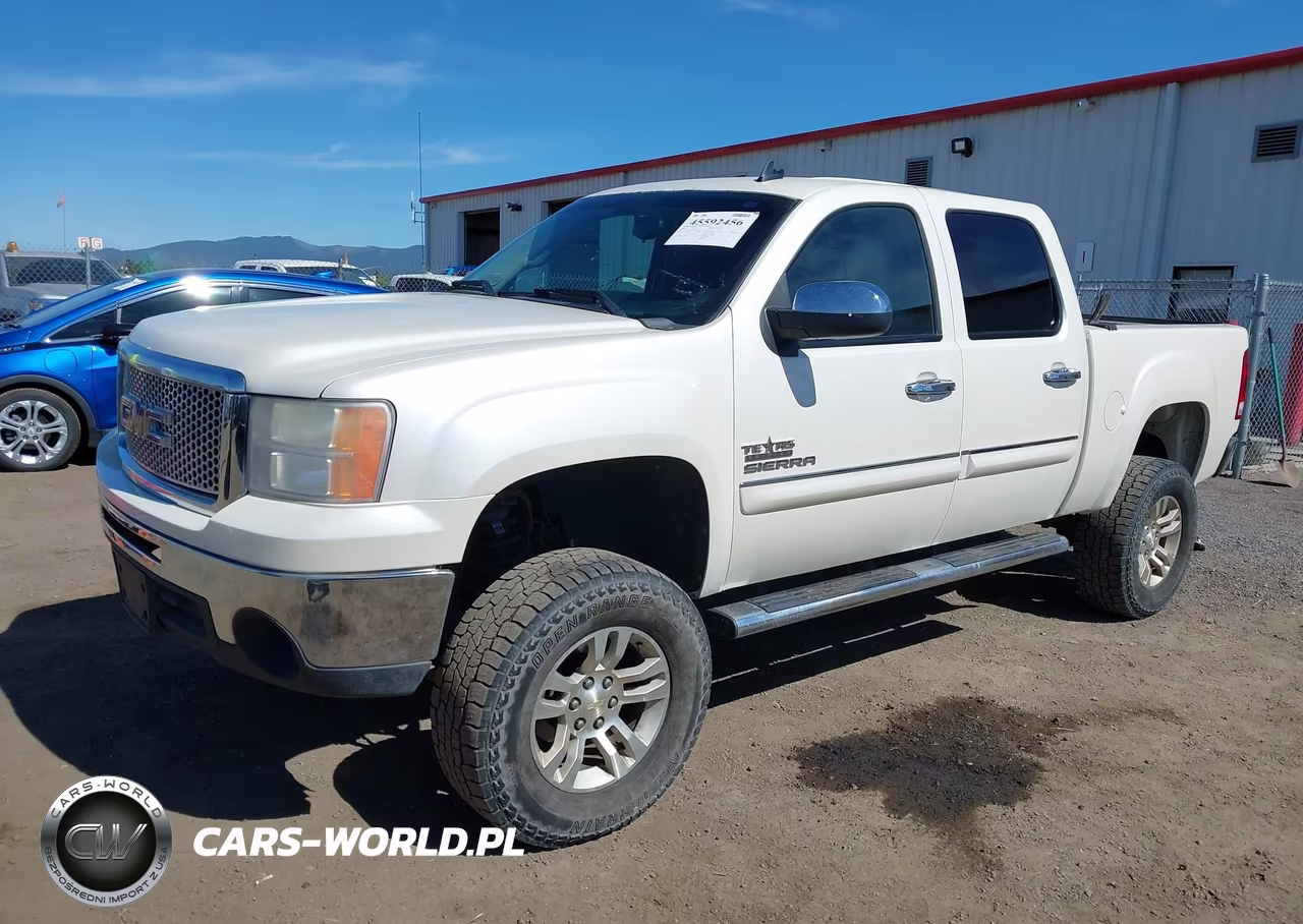2013 GMC Sierra 1500 Sle VIN:3GTP1VE04DG327911 - 2