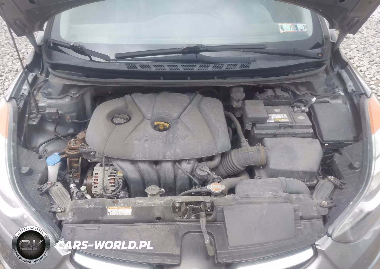 2012 Hyundai Elantra Gls VIN:5NPDH4AE5CH117608 - 10