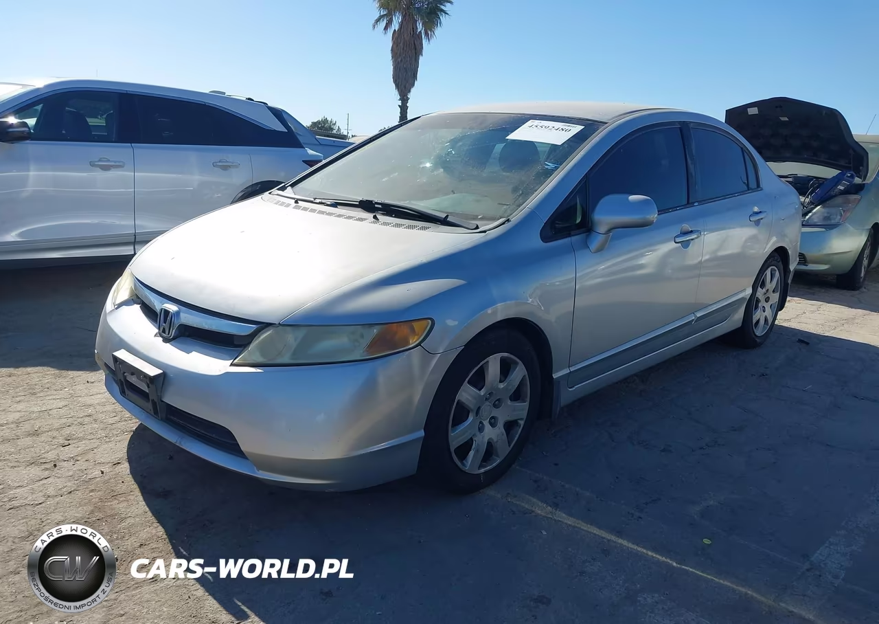 2006 Honda Civic Lx VIN:2HGFA16526H507133 - 2