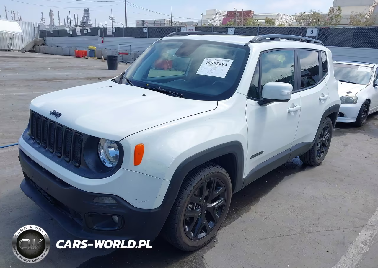 2018 Jeep Renegade Altitude Fwd VIN:ZACCJABB3JPJ10564 - 2