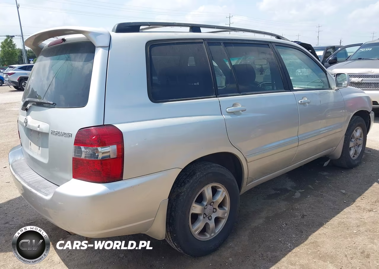 2007 Toyota Highlander V6 (2 Rows) (A5) VIN:JTEGP21A270133328 - 4