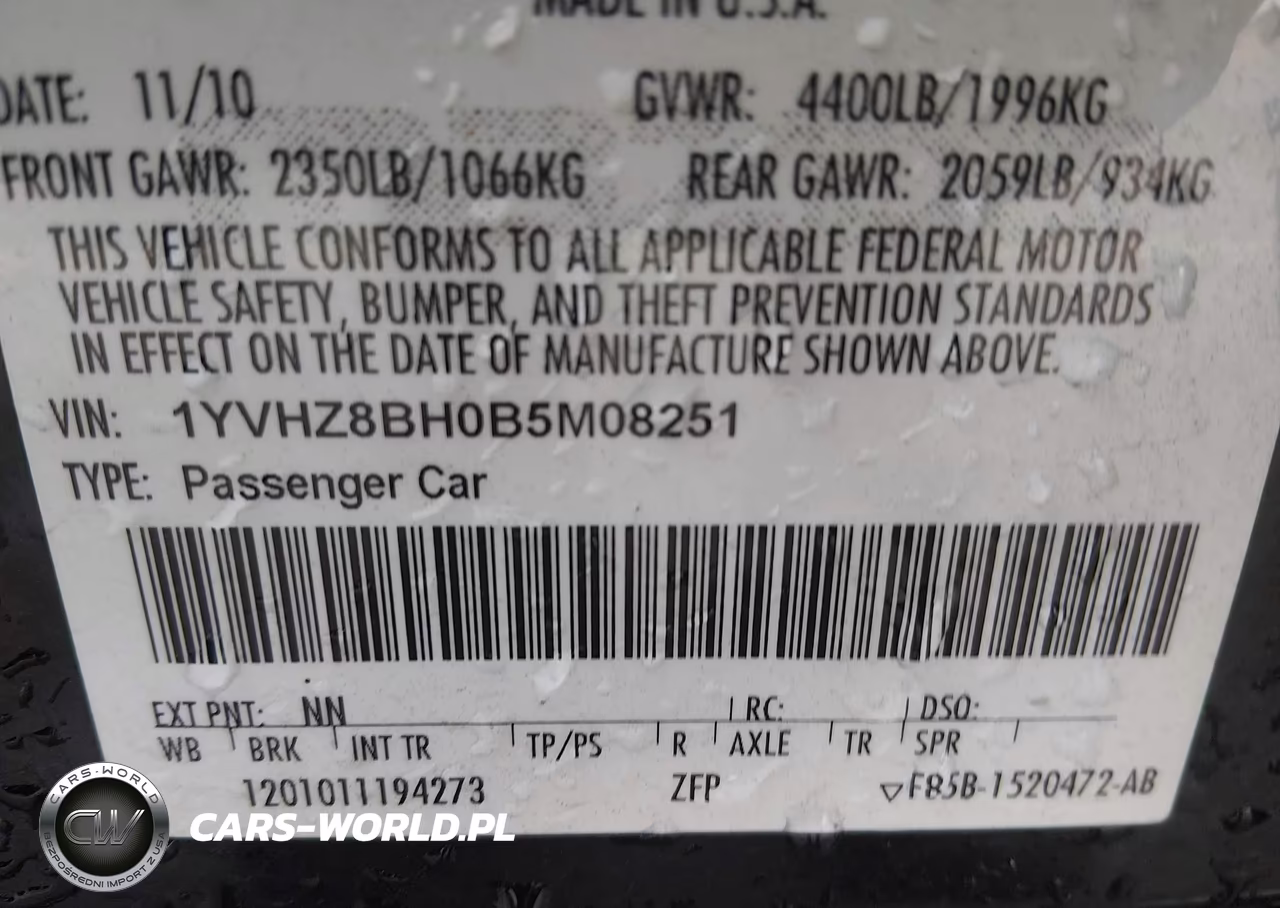 2011 Mazda Mazda6 I Sport VIN:1YVHZ8BH0B5M08251 - 9