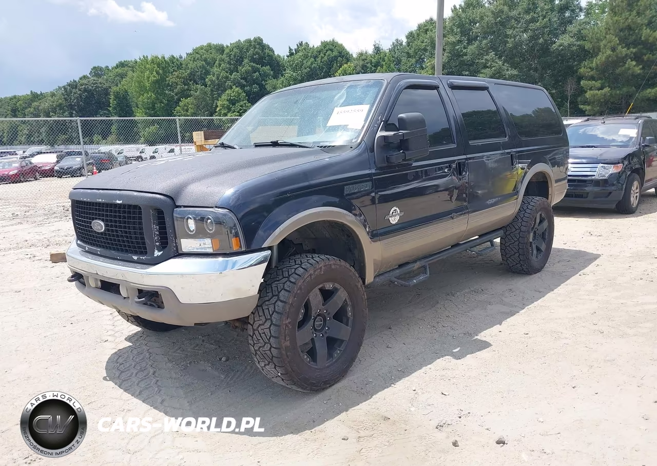 2001 Ford Excursion Limited VIN:1FMSU43F31EA48953 - 2