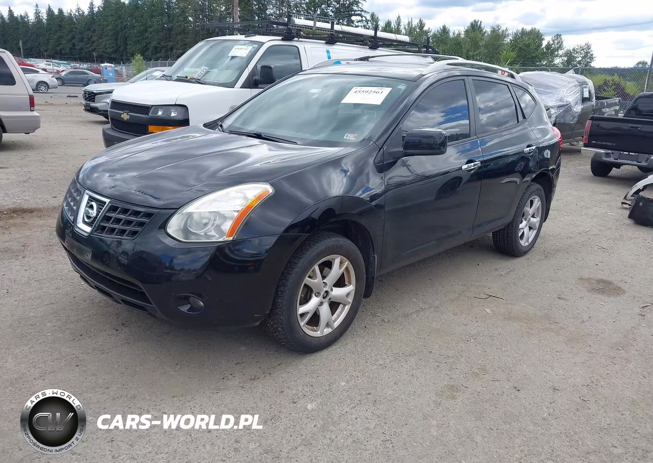2010 Nissan Rogue Sl VIN:JN8AS5MV6AW601031 - 2