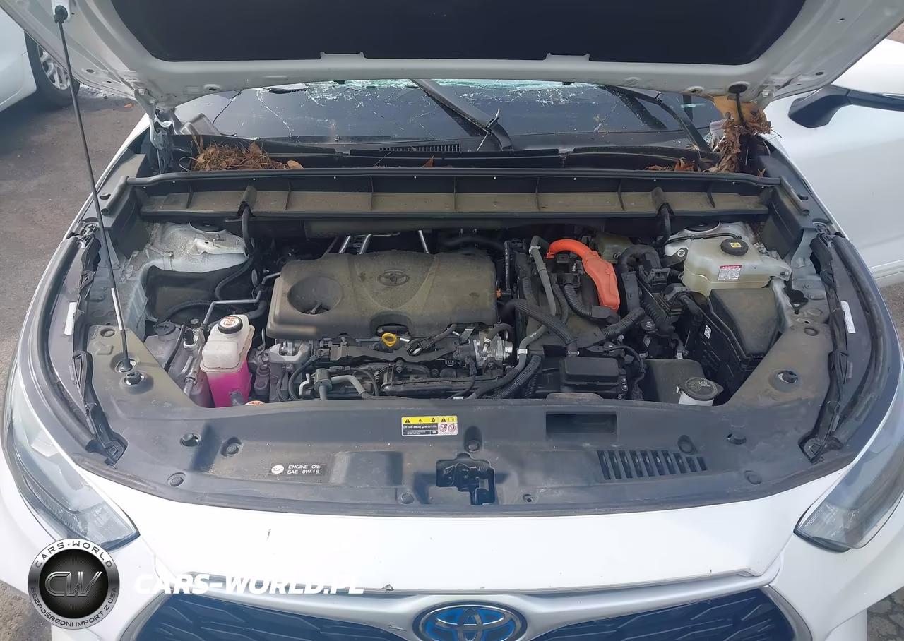 2022 Toyota Highlander Hybrid Xle VIN:5TDGBRCH8NS554972 - 10