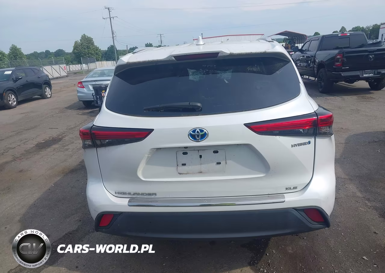 2022 Toyota Highlander Hybrid Xle VIN:5TDGBRCH8NS554972 - 16