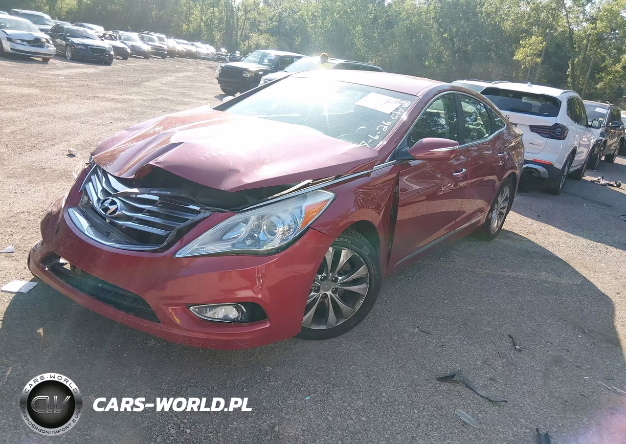2012 Hyundai Azera VIN:KMHFG4JG3CA126050 - 2