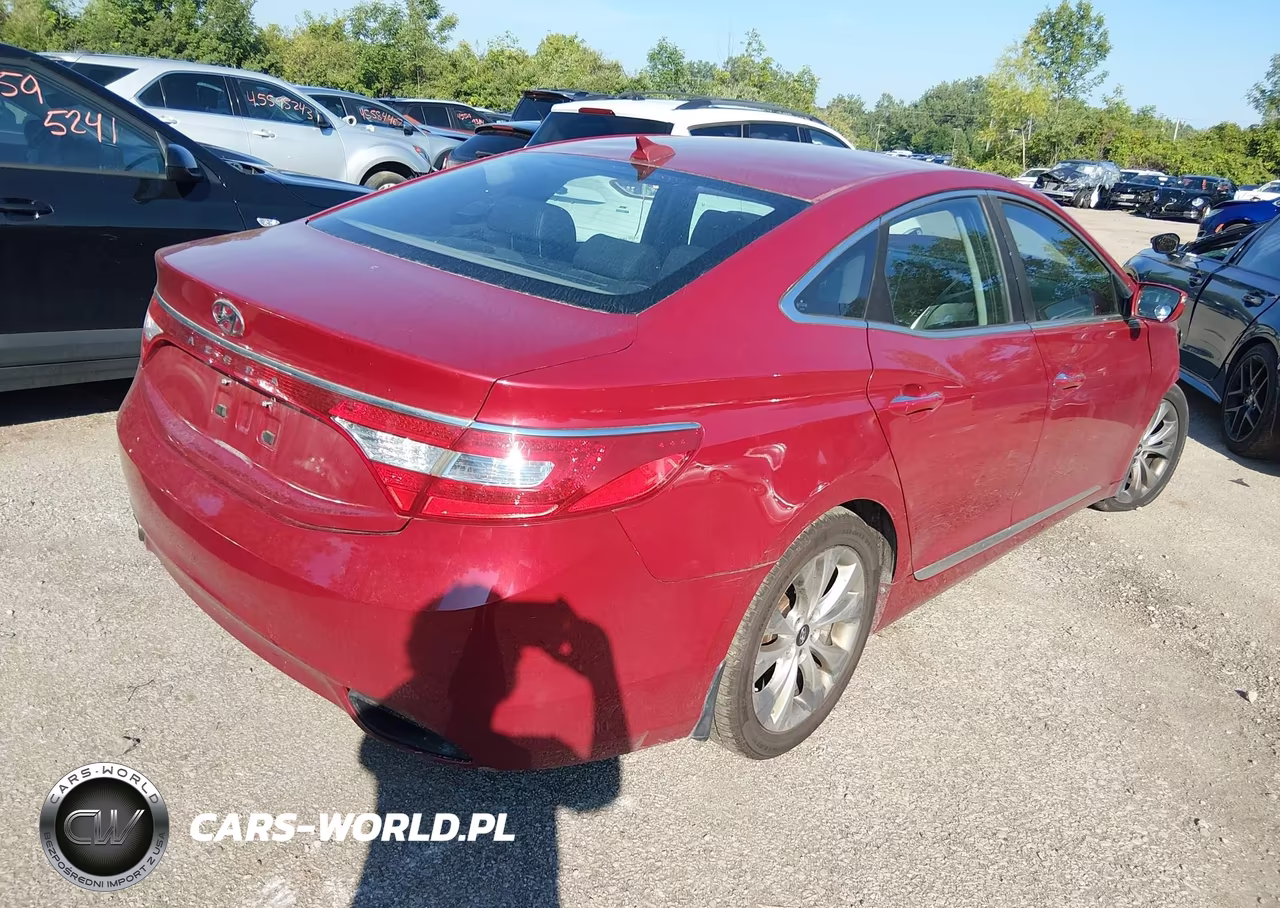2012 Hyundai Azera VIN:KMHFG4JG3CA126050 - 4