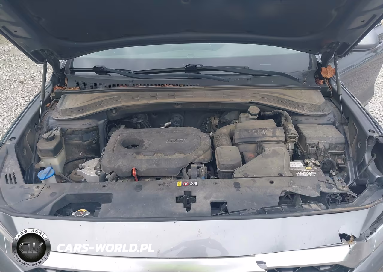 2019 Hyundai Santa Fe Se VIN:5NMS23AD4KH028277 - 10