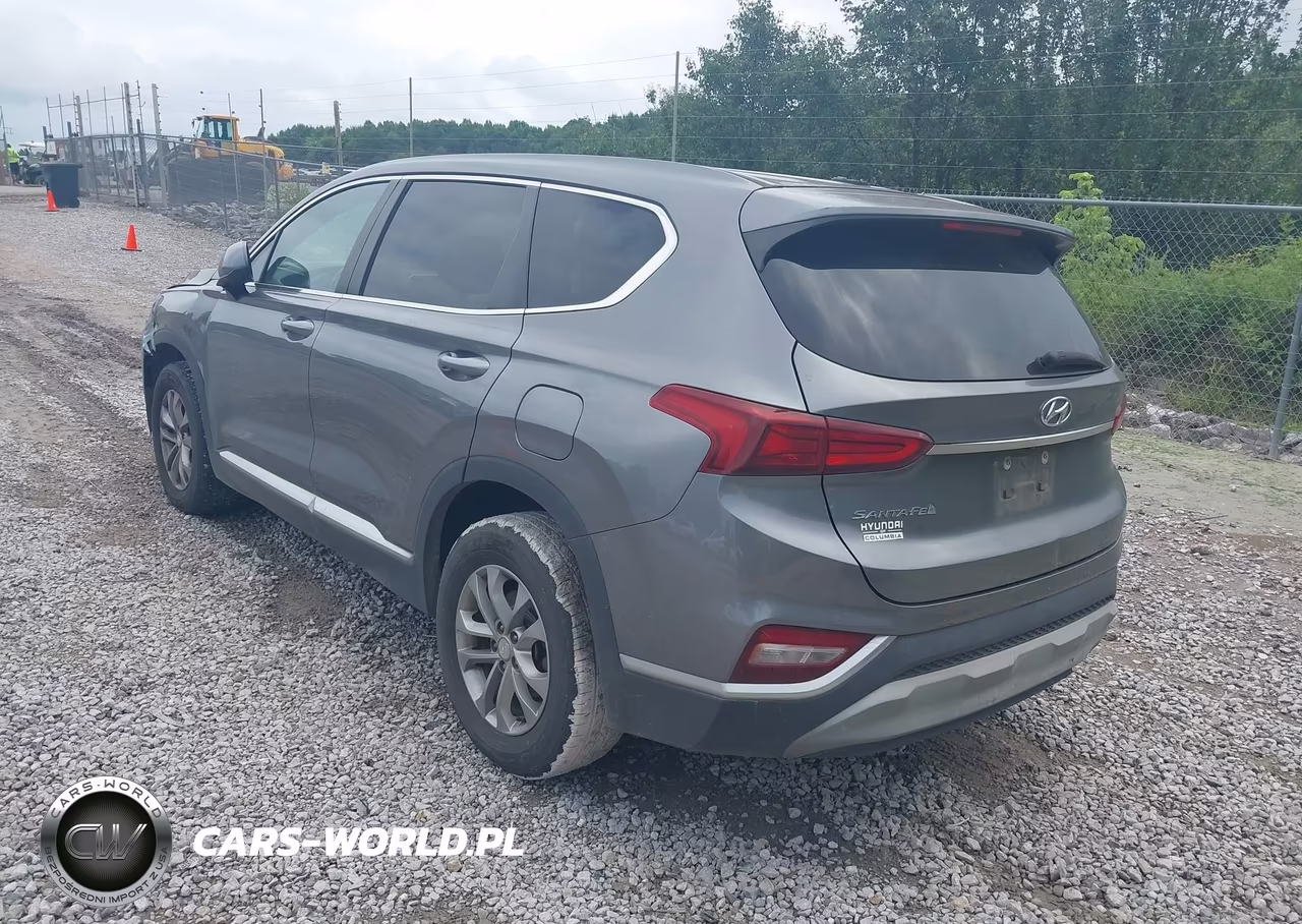 2019 Hyundai Santa Fe Se VIN:5NMS23AD4KH028277 - 3