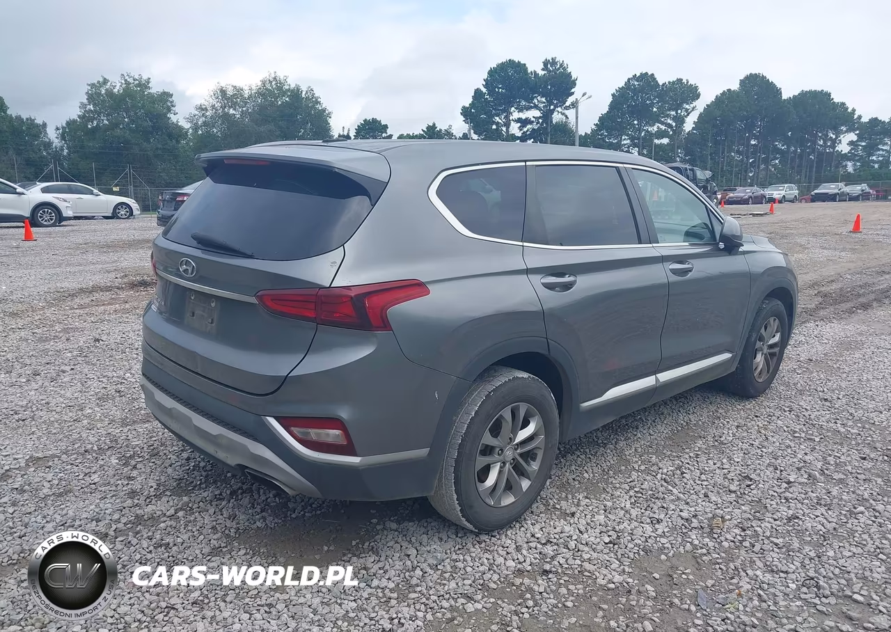 2019 Hyundai Santa Fe Se VIN:5NMS23AD4KH028277 - 4