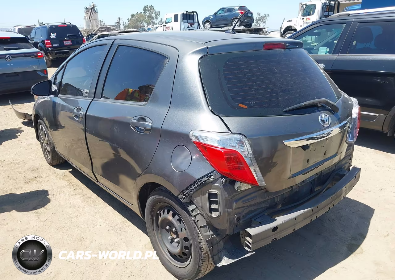 2012 Toyota Yaris Le VIN:JTDKTUD37CD523394 - 3