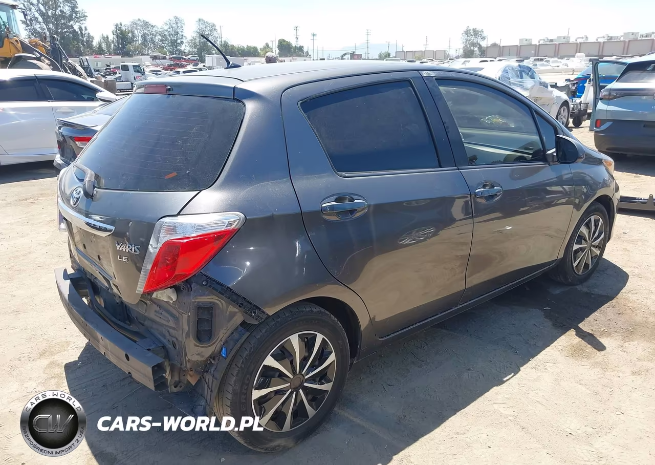 2012 Toyota Yaris Le VIN:JTDKTUD37CD523394 - 4
