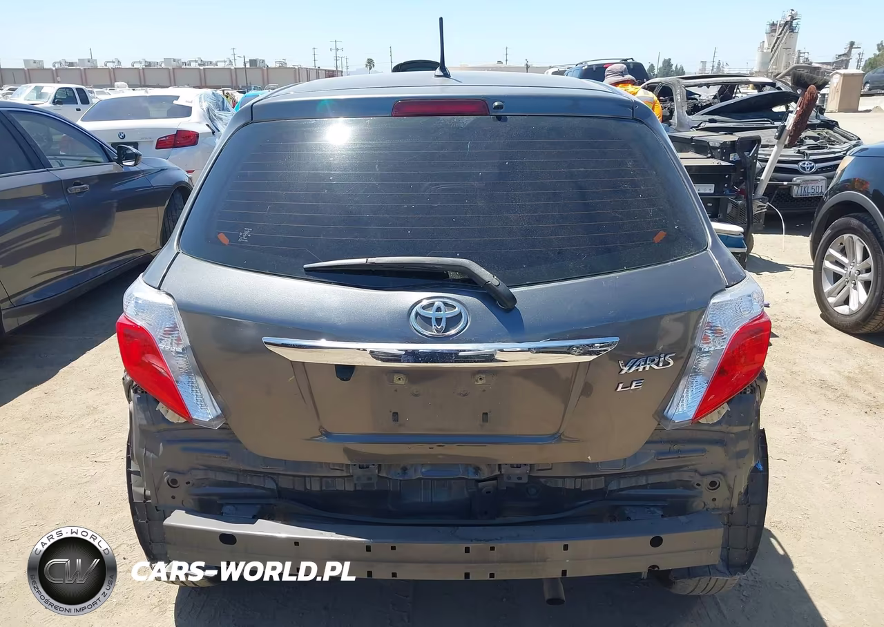2012 Toyota Yaris Le VIN:JTDKTUD37CD523394 - 6