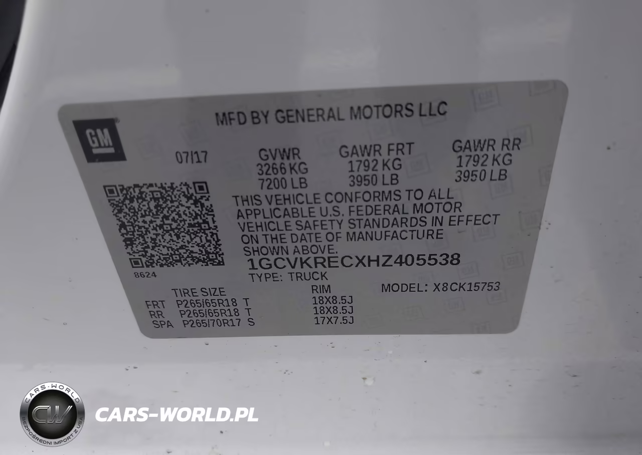 2017 Chevrolet Silverado 1500 Lt VIN:1GCVKRECXHZ405538 - 9