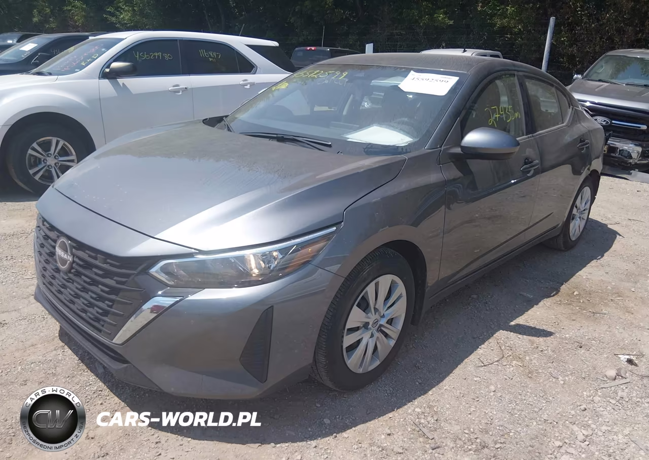 2025 Nissan Sentra S VIN:3N1AB8BV1SY328075 - 2