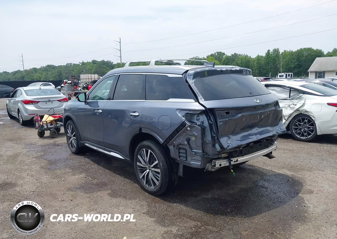 2023 Infiniti Qx60 Sensory Awd VIN:5N1DL1GS9PC356666 - 3