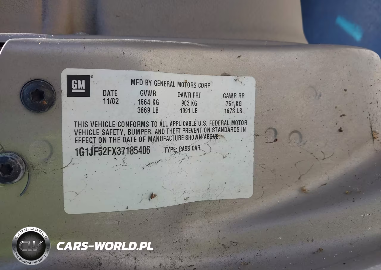 2003 Chevrolet Cavalier Ls VIN:1G1JF52FX37185406 - 9