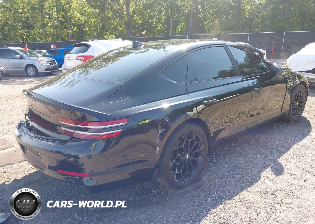 2021 Genesis G80 2.5T Rwd VIN:KMTGB4SC0MU073554 - 4