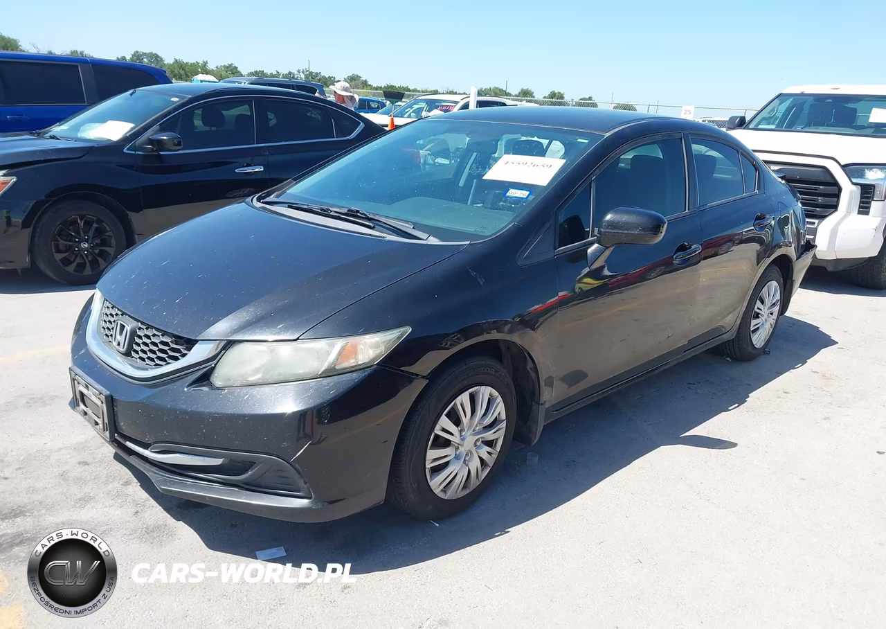 2015 Honda Civic Lx VIN:2HGFB2F56FH544821 - 2
