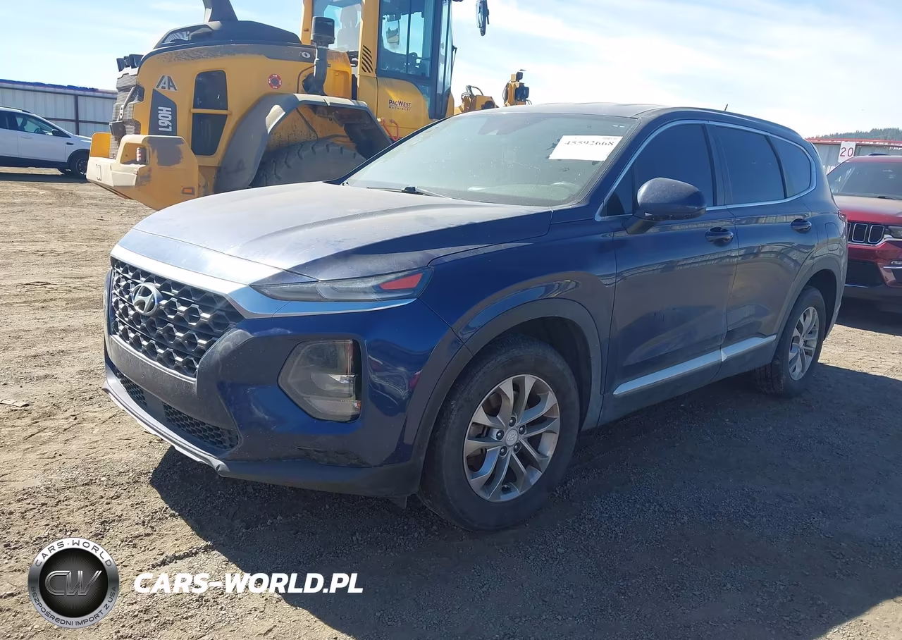 2019 Hyundai Santa Fe Se VIN:5NMS2CAD2KH119015 - 2
