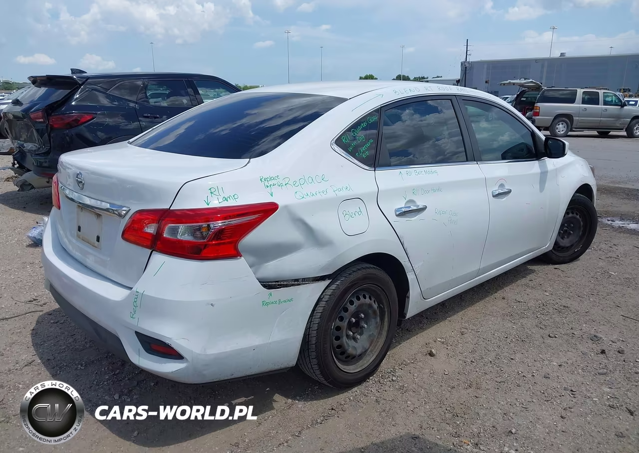2019 Nissan Sentra S VIN:3N1AB7AP8KY261360 - 4