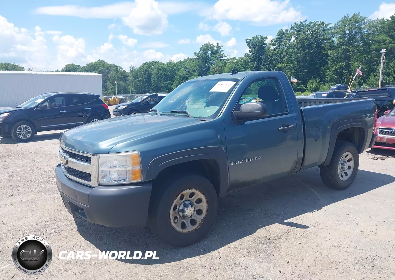 2007 Chevrolet Silverado 1500 Work Truck VIN:1GCEK14X57Z640840 - 2