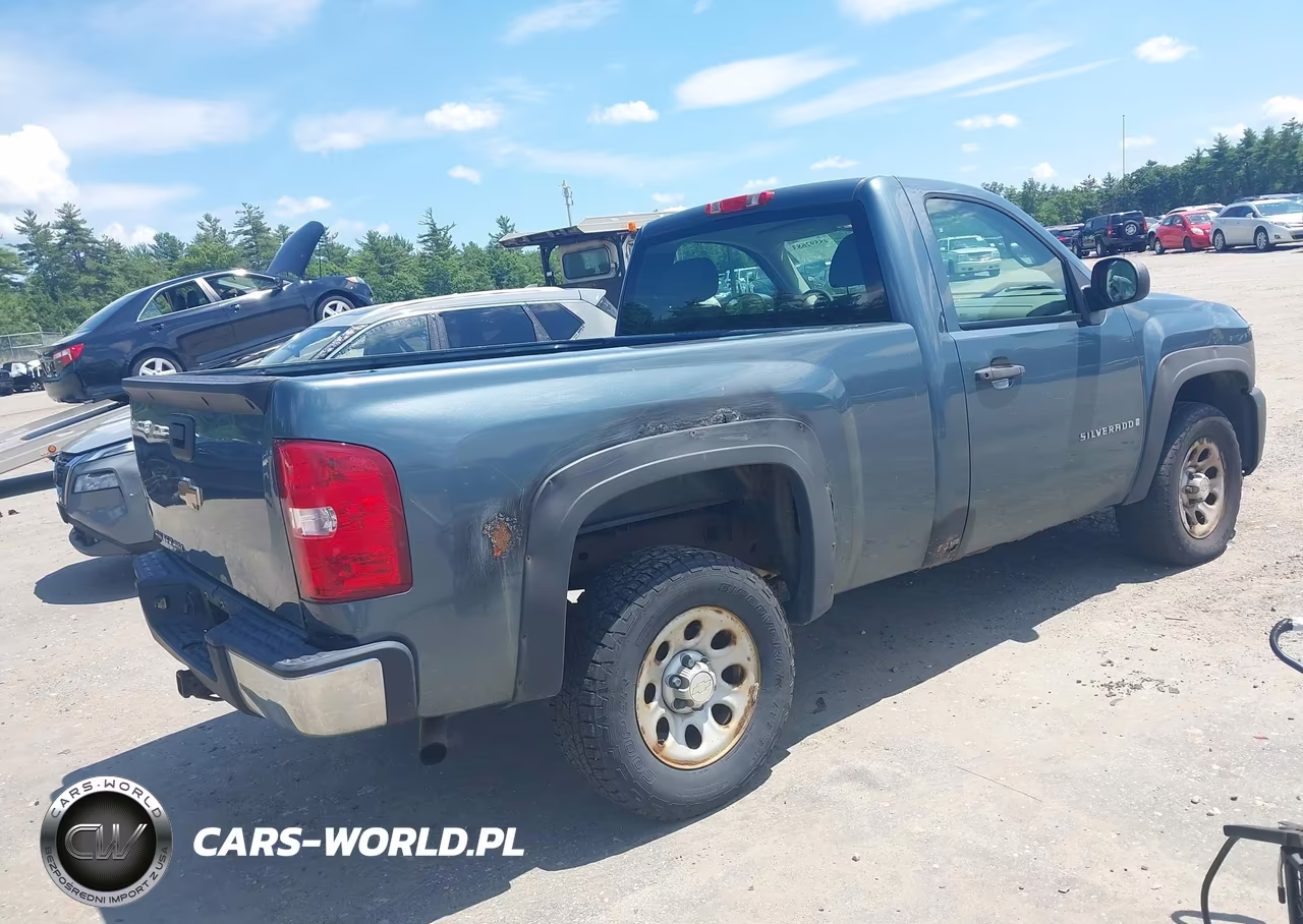 2007 Chevrolet Silverado 1500 Work Truck VIN:1GCEK14X57Z640840 - 4