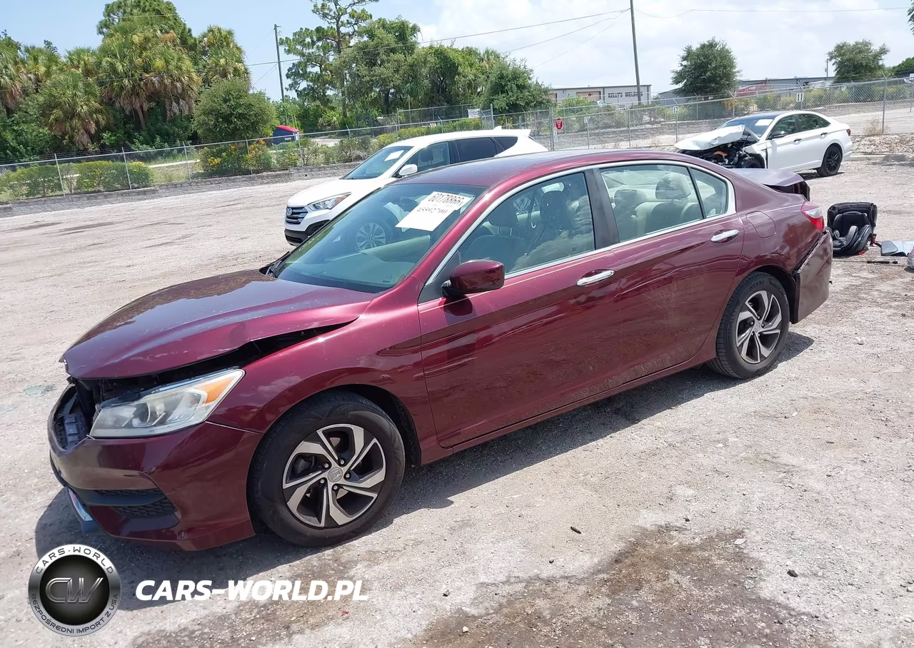 2017 Honda Accord Lx VIN:1HGCR2F35HA287956 - 2