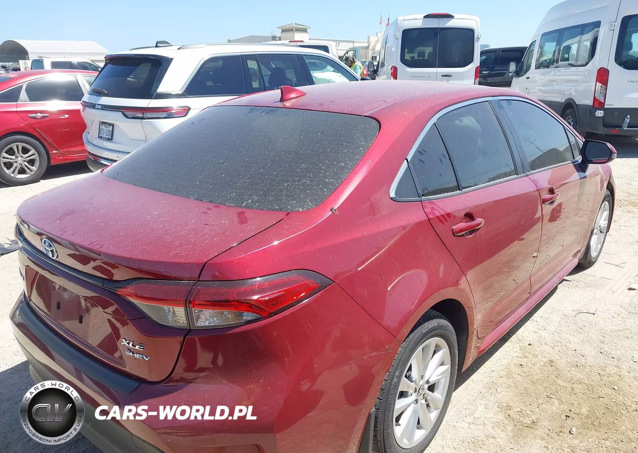 2025 Toyota Corolla Hybrid Xle VIN:JTDBCMFE0S3070576 - 4