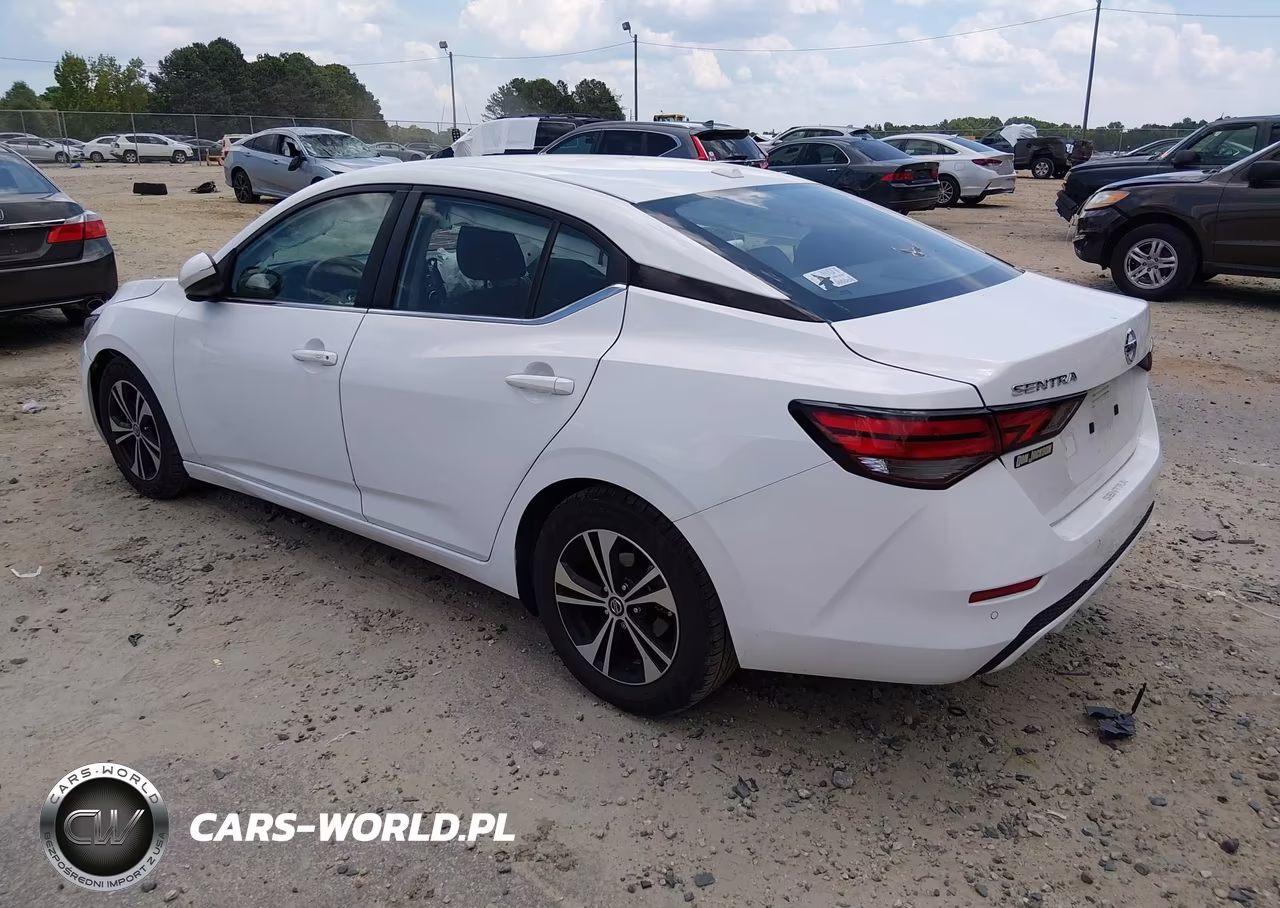 2022 Nissan Sentra Sv Xtronic Cvt VIN:3N1AB8CV2NY317590 - 3