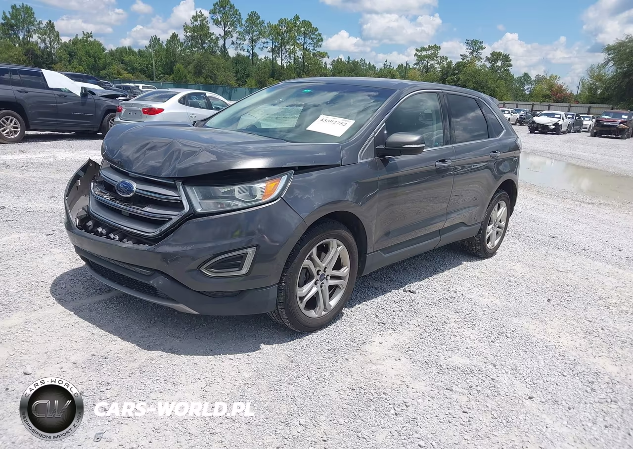 2017 Ford Edge Titanium VIN:2FMPK3K90HBB75988 - 2
