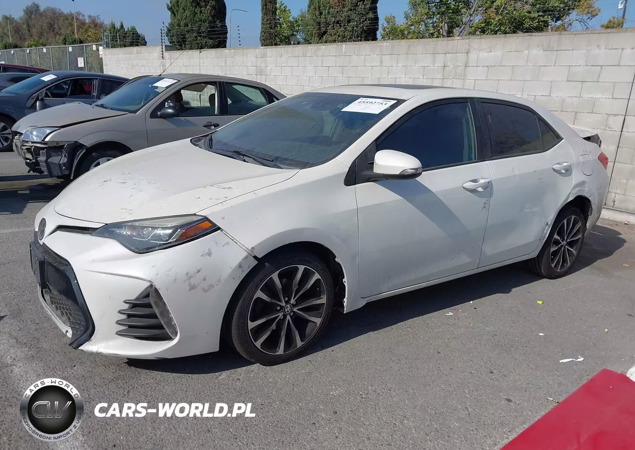2017 Toyota Corolla Se VIN:5YFBURHE7HP608472 - 2