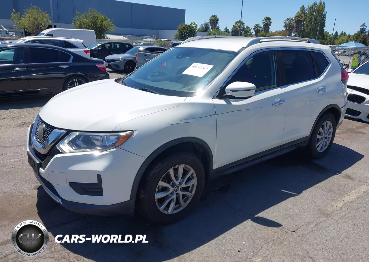 2019 Nissan Rogue Sv VIN:KNMAT2MVXKP536199 - 2