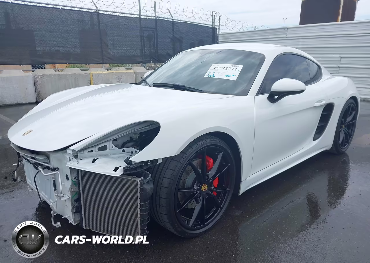 2018 Porsche 718 Cayman S VIN:WP0AB2A89JK278092 - 2